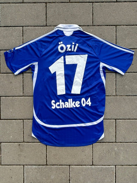 Schalke 04 2006/07 Original Home Shirt Özil 17 Size S - Shorty Football Shirts