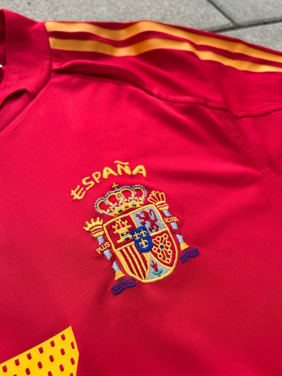 Spain 2004/06 Original Home Shirt Raul 7 Size S - Shorty Football Shirts