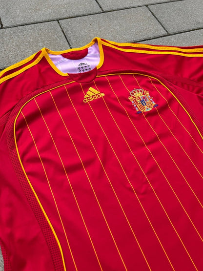 Spain 2006/08 Original Home Shirt Size M - Shorty Football Shirts