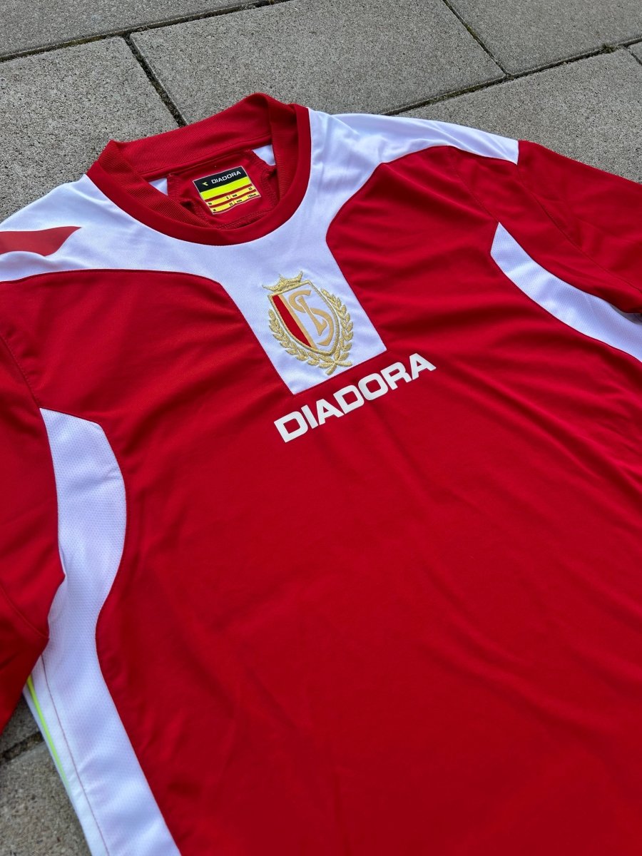 Standard Liege 2009/10 Original Home Shirt Size S - Shorty Football Shirts