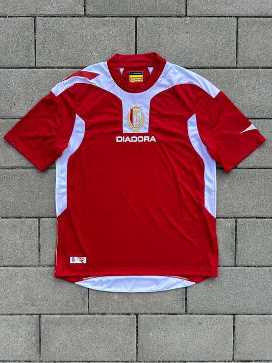 Standard Liege 2009/10 Original Home Shirt Size S - Shorty Football Shirts