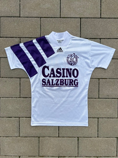 SV Casino Salzburg 1994/95 Home Shirt Feiersinger 10 Size S - Shorty Football Shirts
