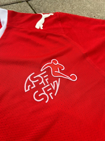 Switzerland 2008/10 Original Home Shirt Size S - Shorty Football Shirts