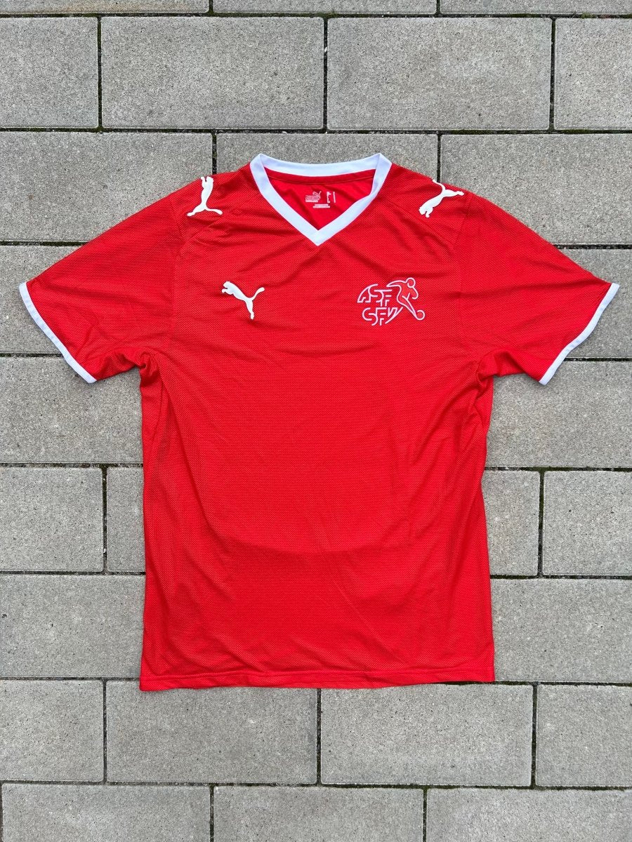 Switzerland 2008/10 Original Home Shirt Size S - Shorty Football Shirts