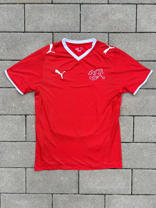 Switzerland 2008/10 Original Home Shirt Size S - Shorty Football Shirts