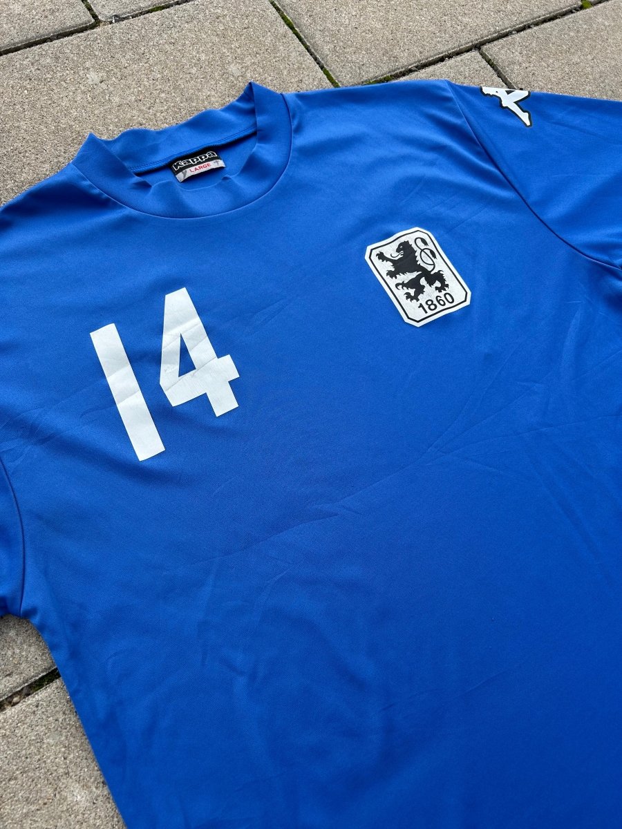 TSV 1860 München 2007/08 Original Player Issue Training Shirt Size L - Shorty Football Shirts