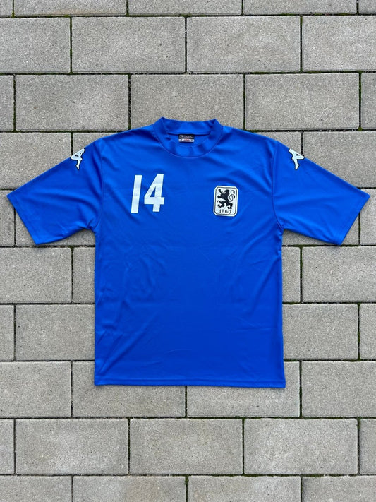TSV 1860 München 2007/08 Original Player Issue Training Shirt Size L - Shorty Football Shirts