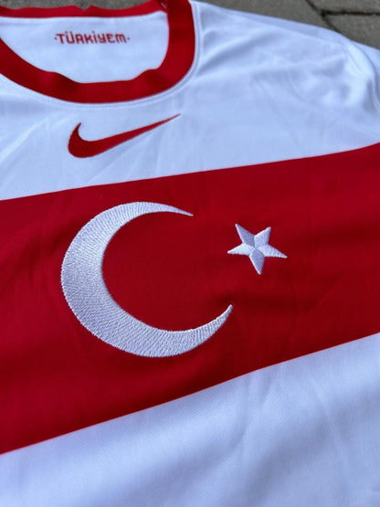 Turkey 2020/22 Authentic Home Shirt Size M - Shorty Football Shirts