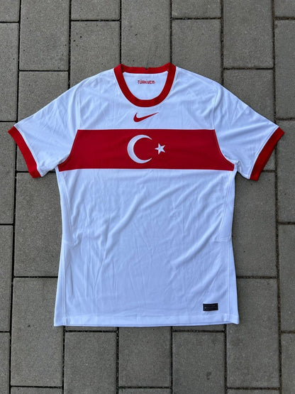 Turkey 2020/22 Authentic Home Shirt Size M - Shorty Football Shirts