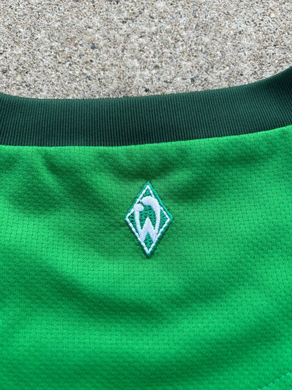Werder Bremen 2009/10 Original Home Shirt Özil 11 Size L Kids - Shorty Football Shirts
